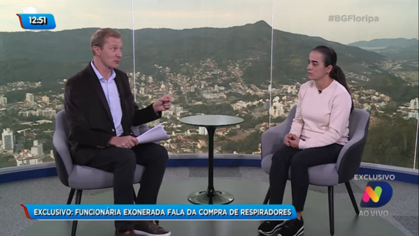 Funcionária afastada pelo Governo de Santa Catarina revela que Secretário de Saúde sabia da super compra de R$ 33 milhões