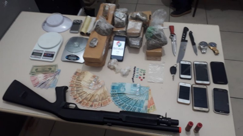 Dupla é presa com 10 quilos de maconha em Criciúma