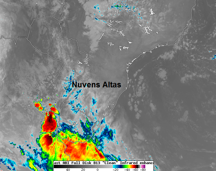 Tempo seco e ensolarado com temperaturas em elevação
