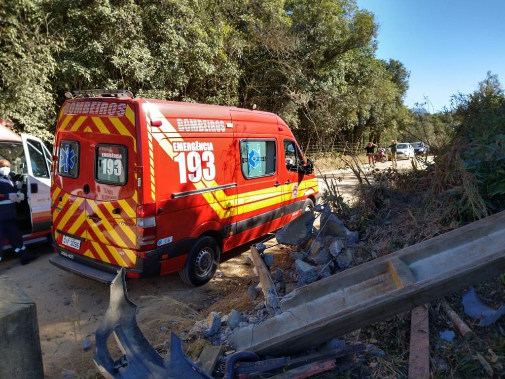 Tragédia: acidente termina com uma morte em Siderópolis