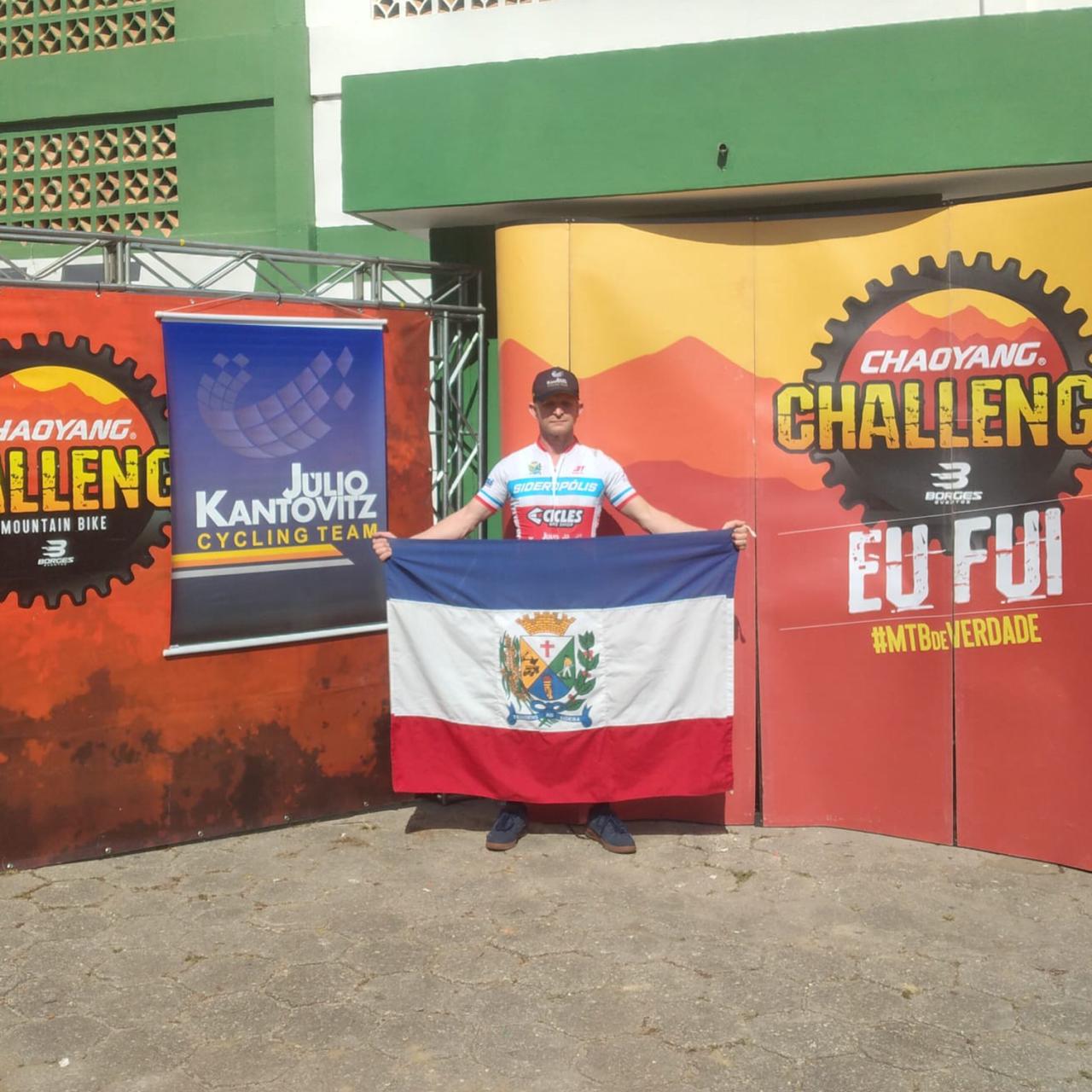Ciclista de Siderópolis é 4º colocado na Copa Challenge
