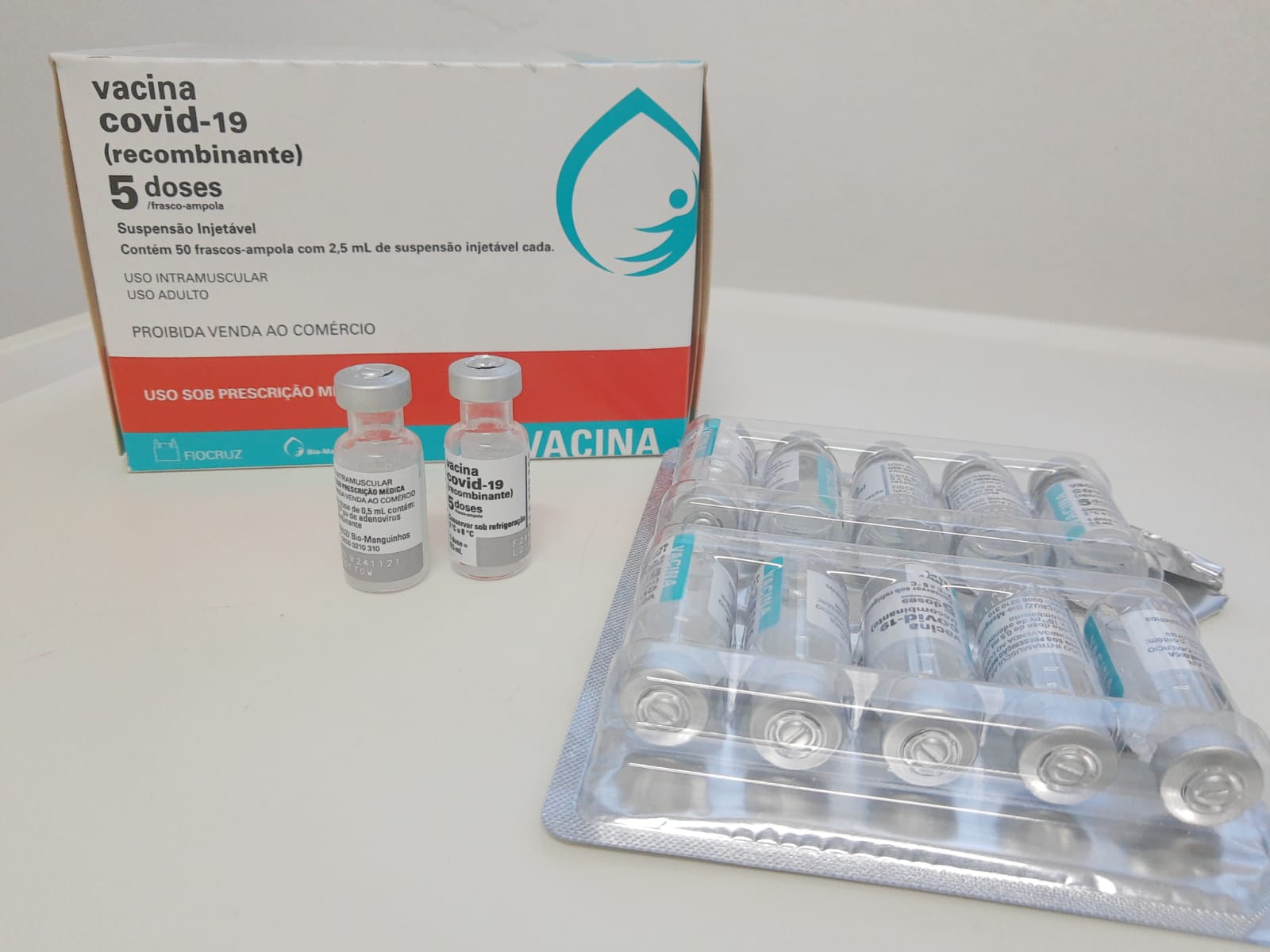 Forquilhinha recebe mais doses de vacinas contra Covid