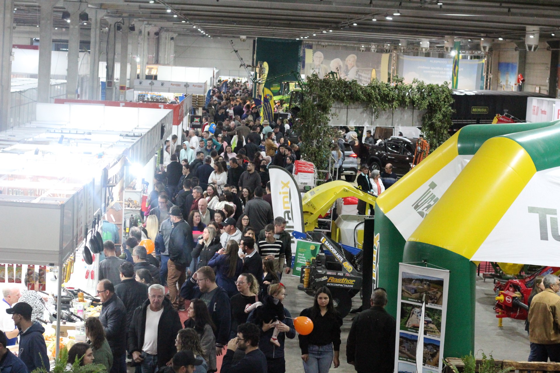 AgroPonte: 12ª edição da feira inicia nesta quarta-feira com expectativa de receber mais de 60 mil visitantes, em Criciúma