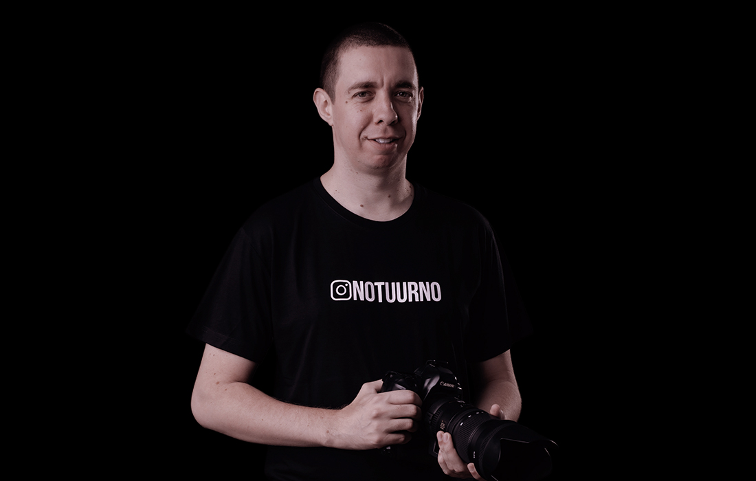 Fotógrafo  Maykol Cardoso, conhecido pelo apelido de "Notuurno", e que registra baladas da região de SC completa 20 anos de história