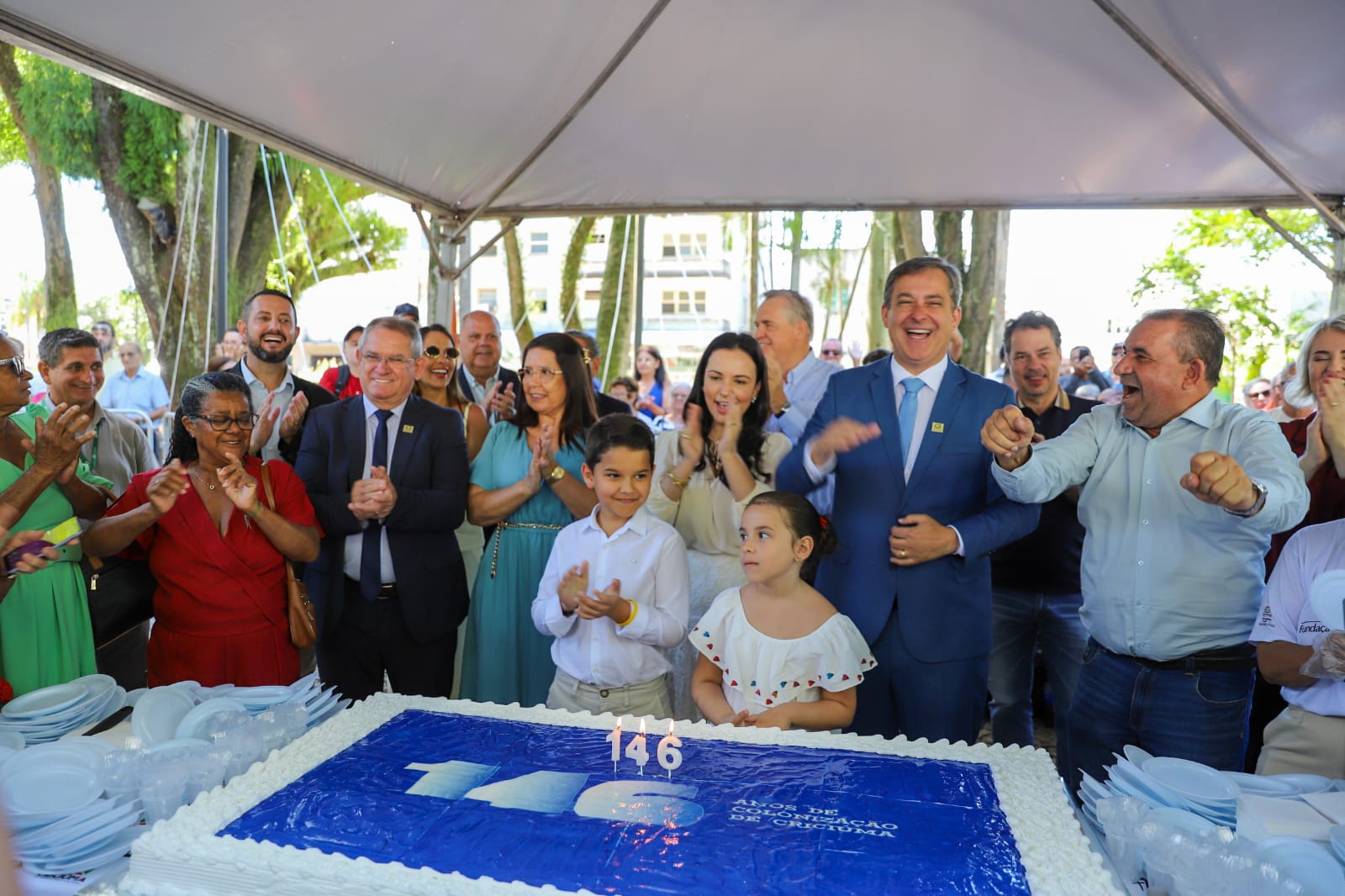 Tradição e memória: Criciúma celebra 146 anos de colonização com programação para a comunidade; Missa solene, corte do bolo e apresentações marcaram belas homenagens aos colonizadores