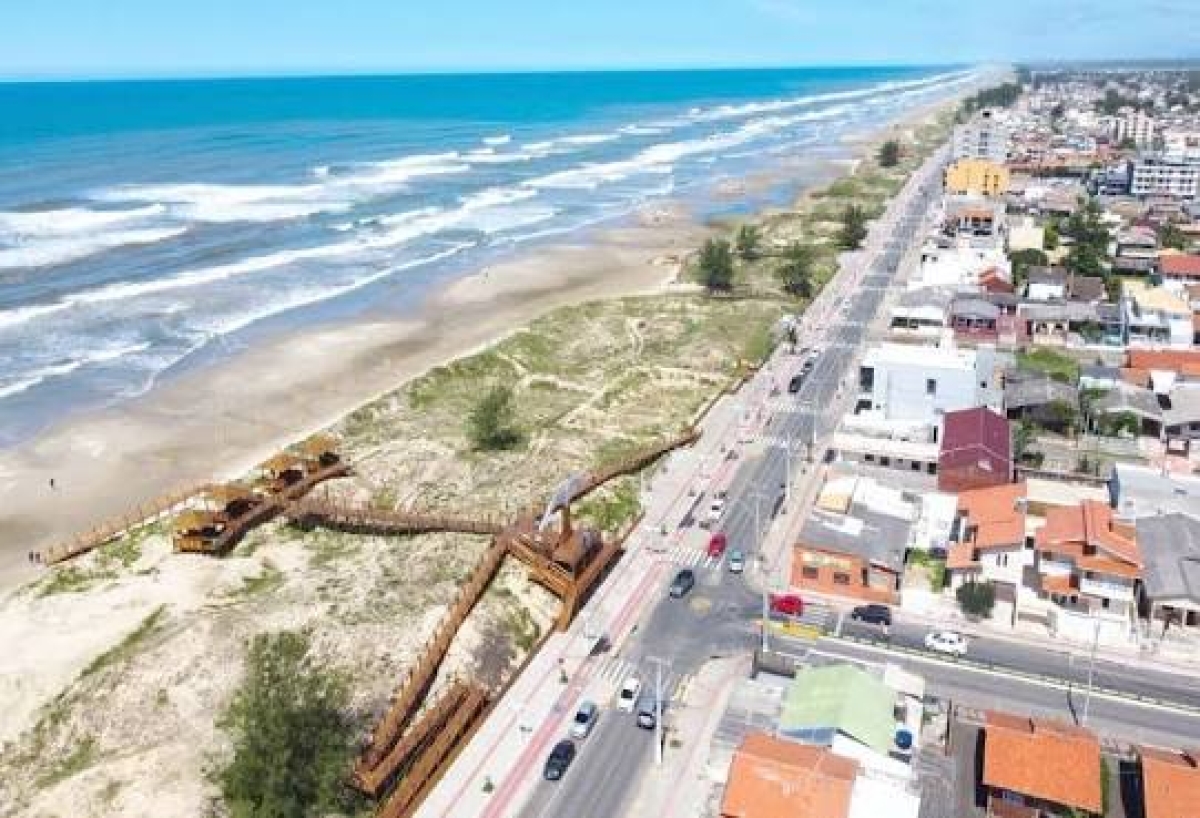Balneário Gaivota: inicia Montagem da Estrutura da Festa do Peixe