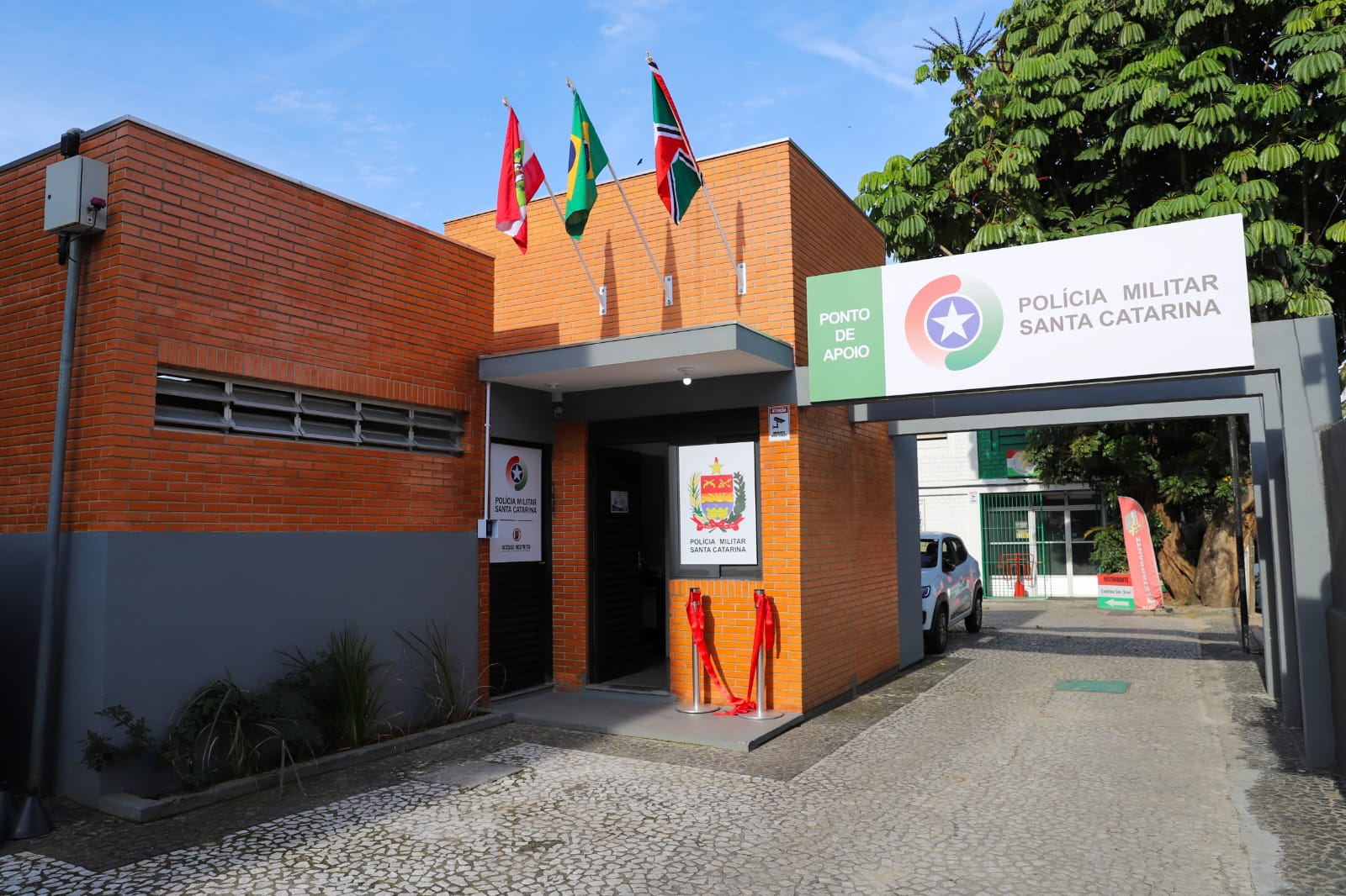 Criciúma ganha posto da Polícia Militar SC na Praça Nereu Ramos
