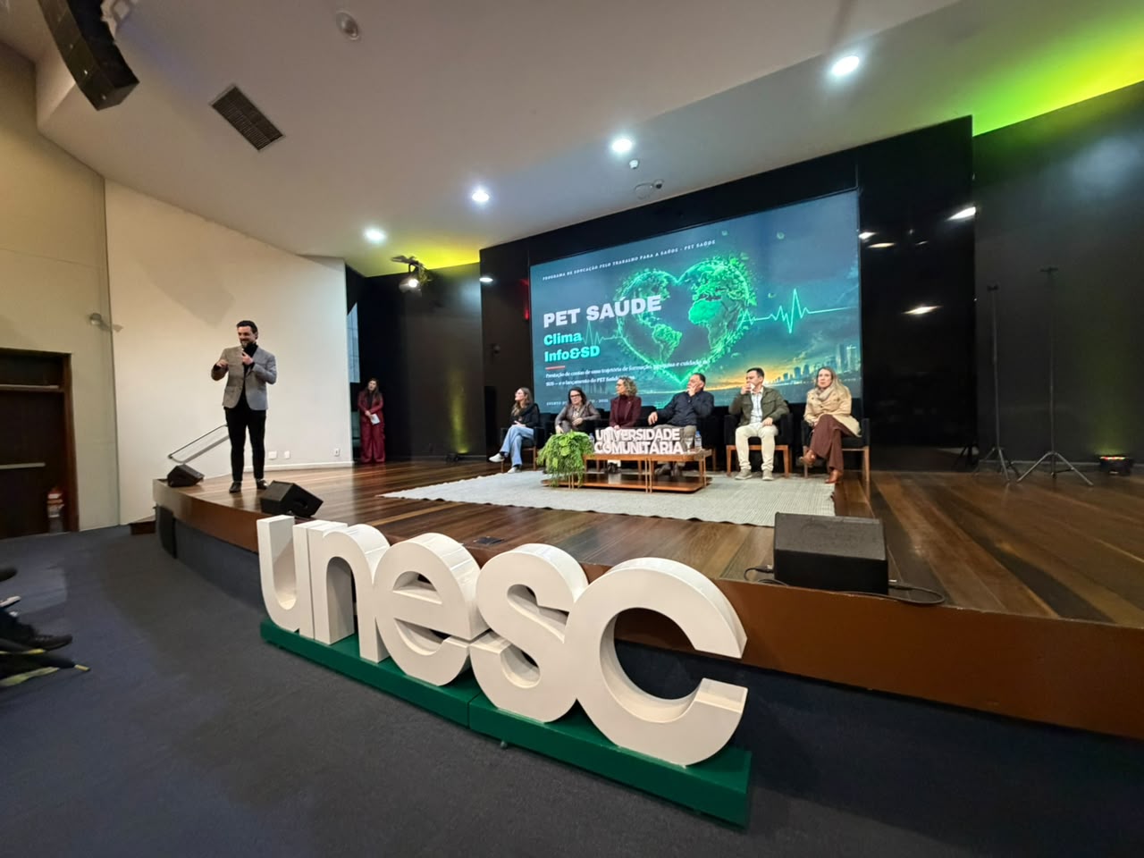 Unesc lança o "PET Saúde Clima" e amplia a atuação do programa