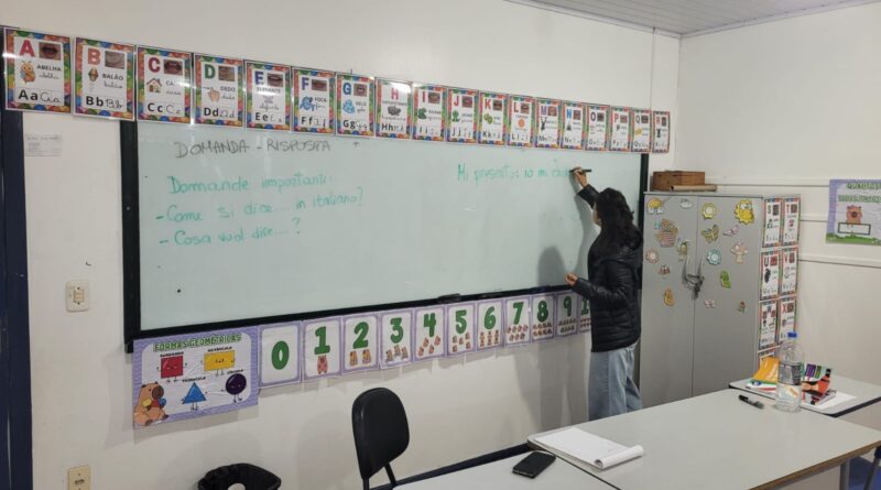 Gemellaggio promove curso gratuito de italiano em Siderópolis