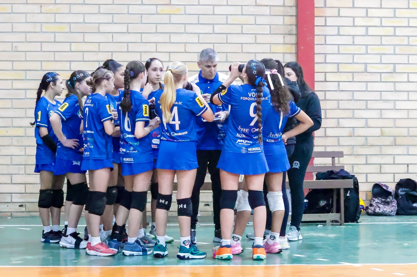 Vôlei de Forquilhinha conquista três etapas da Liga Santa Catarina