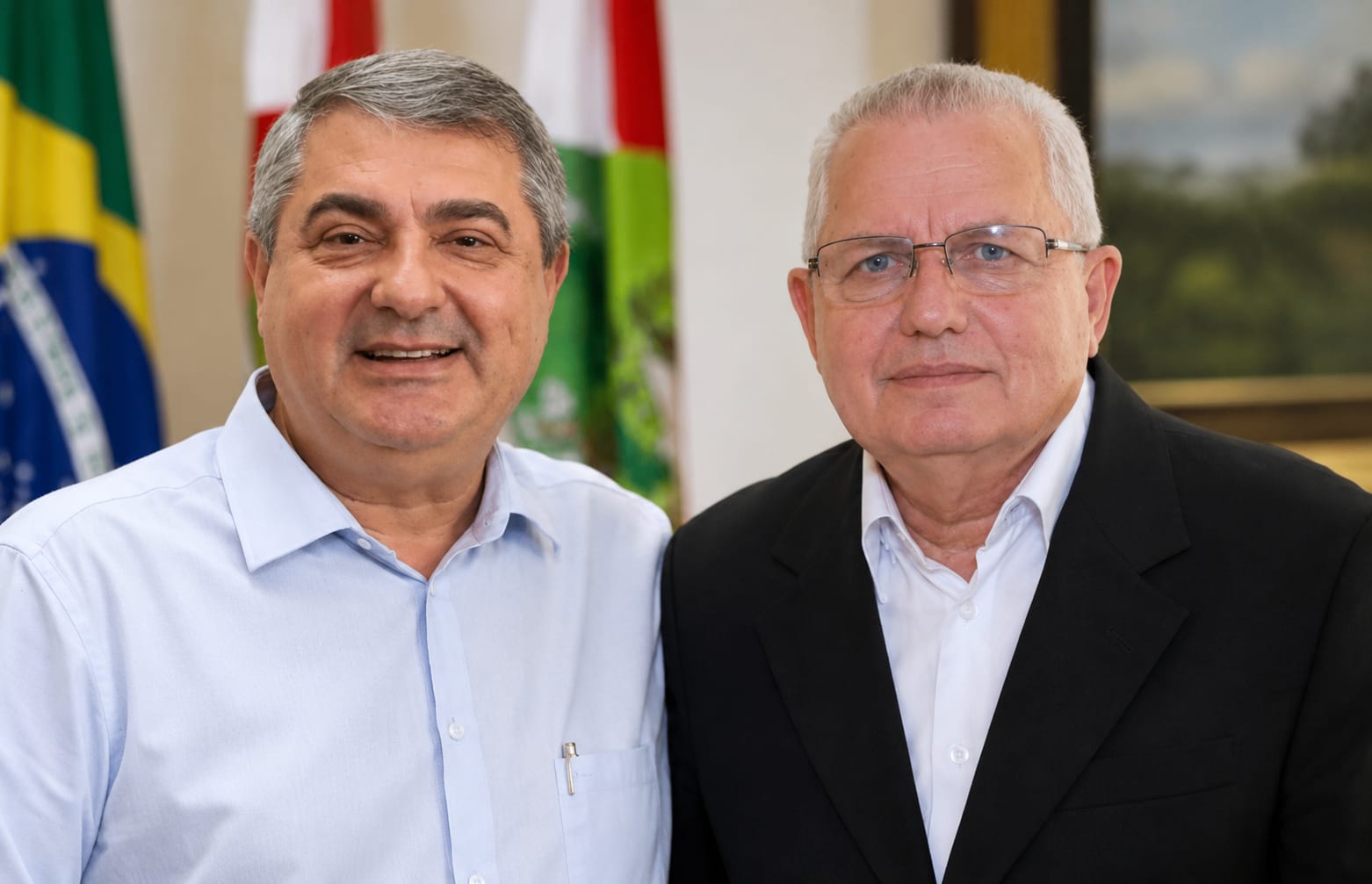 Antídio Lunelli e Genésio Spillere: experiência que vem do trabalho