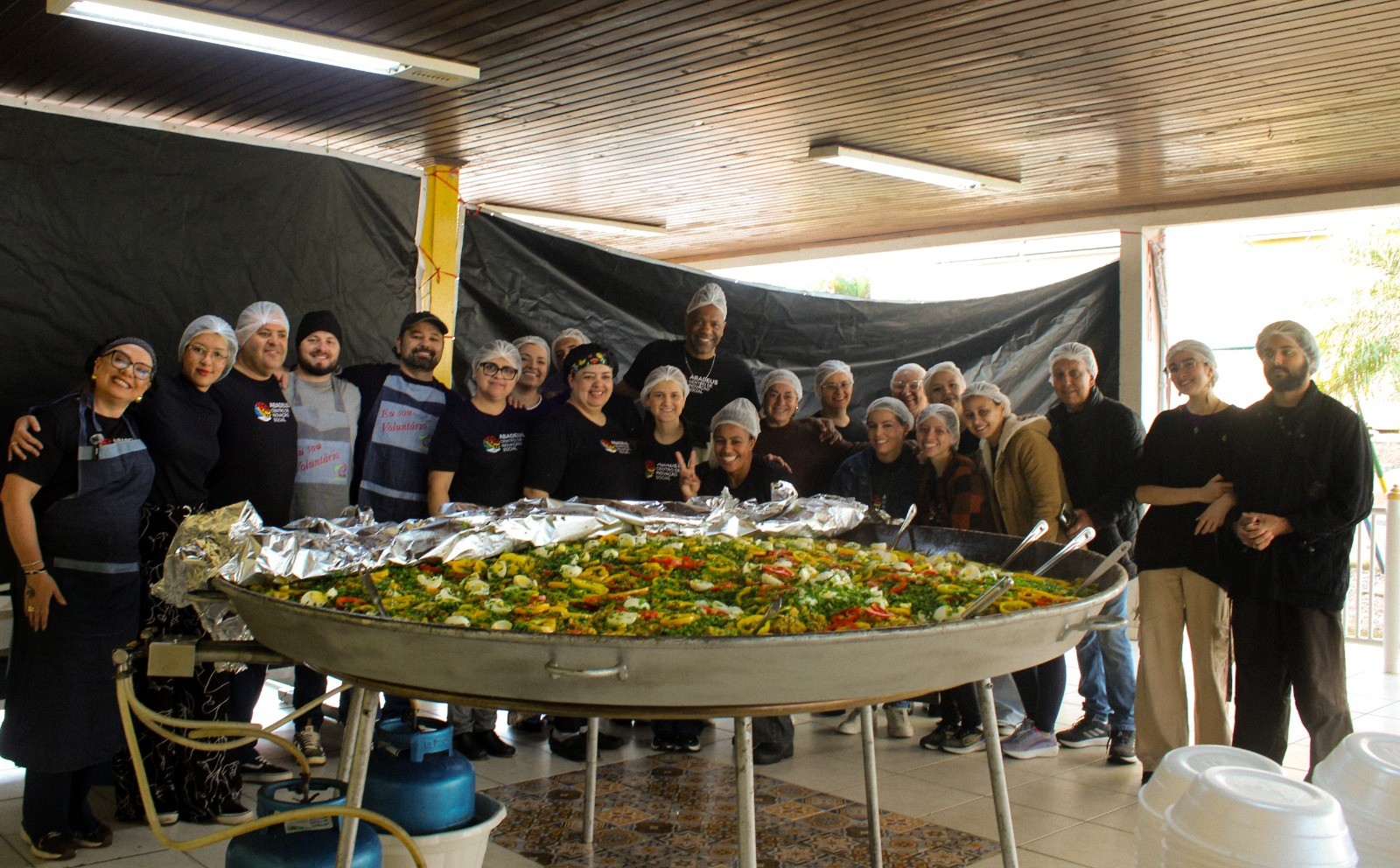Abadeus chega à sua 18ª Paella Beneficente com recorde de vendas