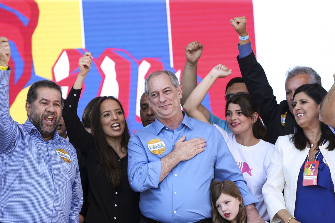 Nome de Ciro Gomes é oficializado pelo PDT