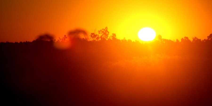 Calor e risco de temporal nesta quarta-feira