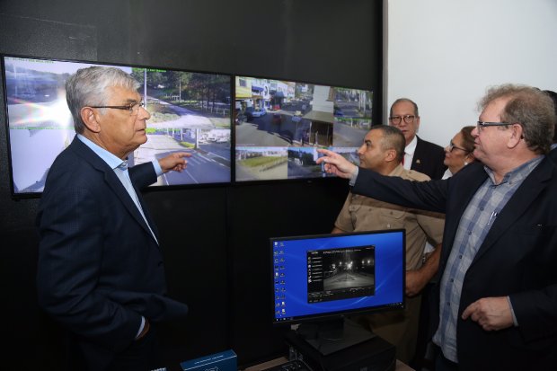 Moreira inaugura central de monitoramento em Siderópolis