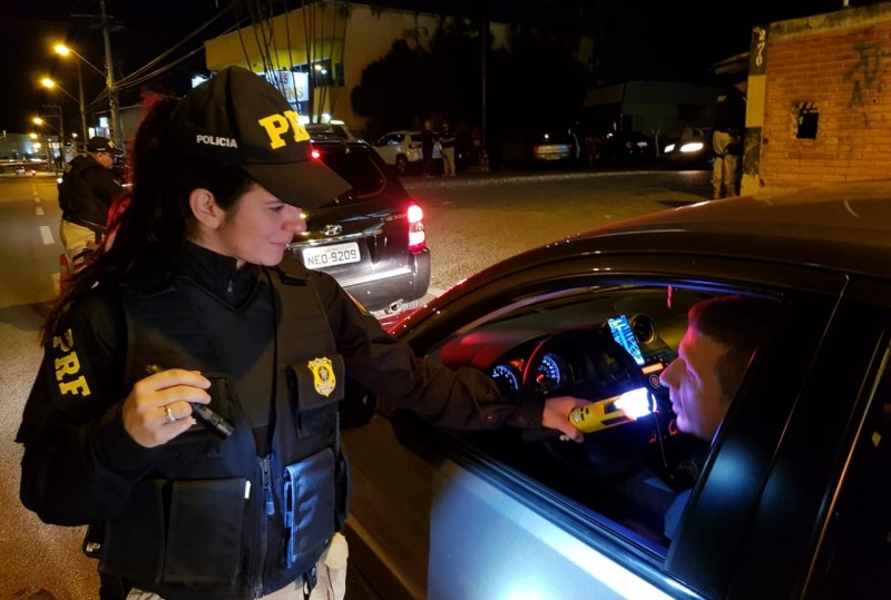 PRF é responsável por mais de 20% das multas de embriaguez