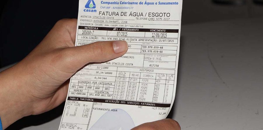 Em Março, um novo modelo de tarifa da Casan