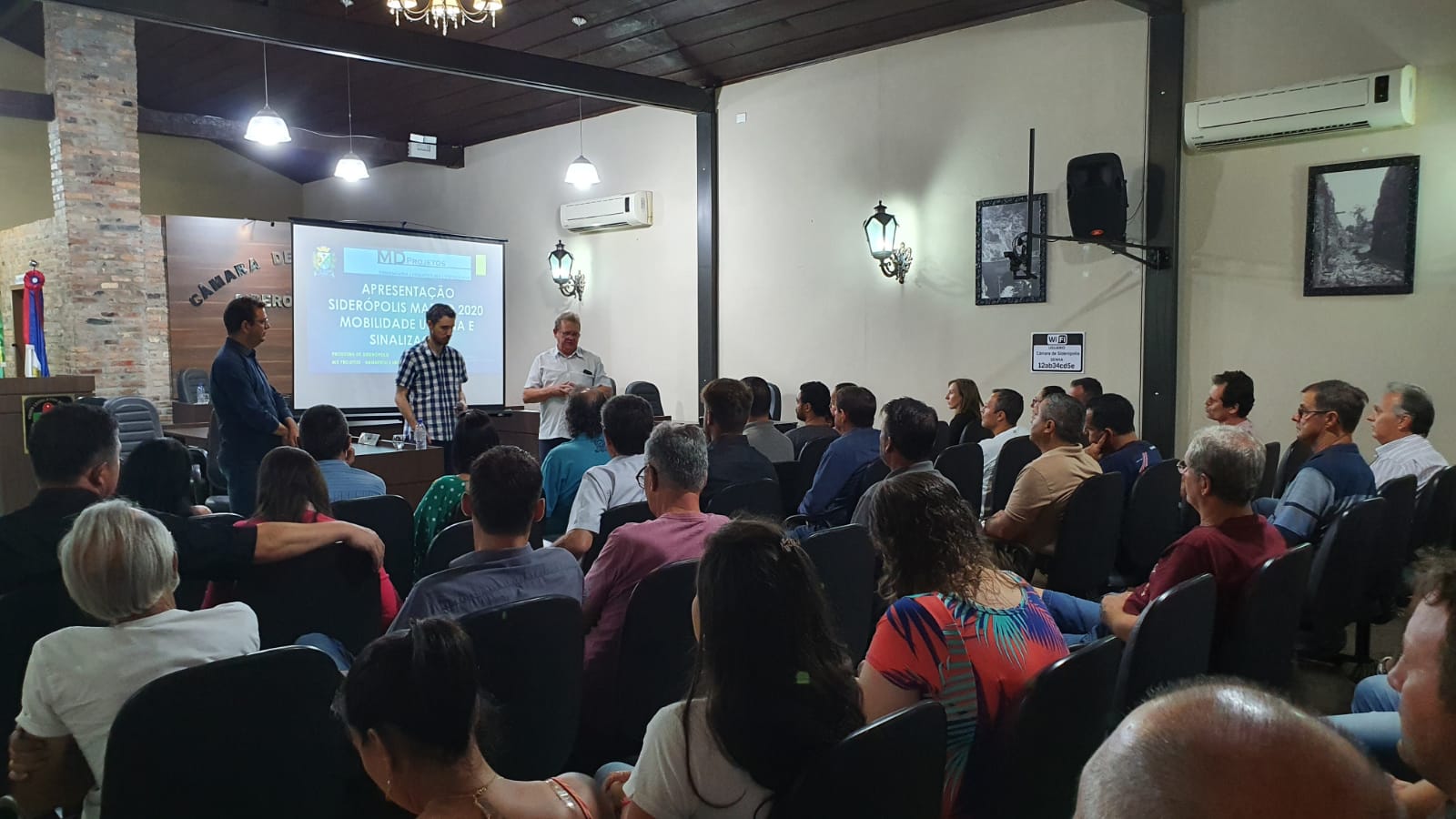 Siderópolis: apresentado projeto de sinalização e mobilidade